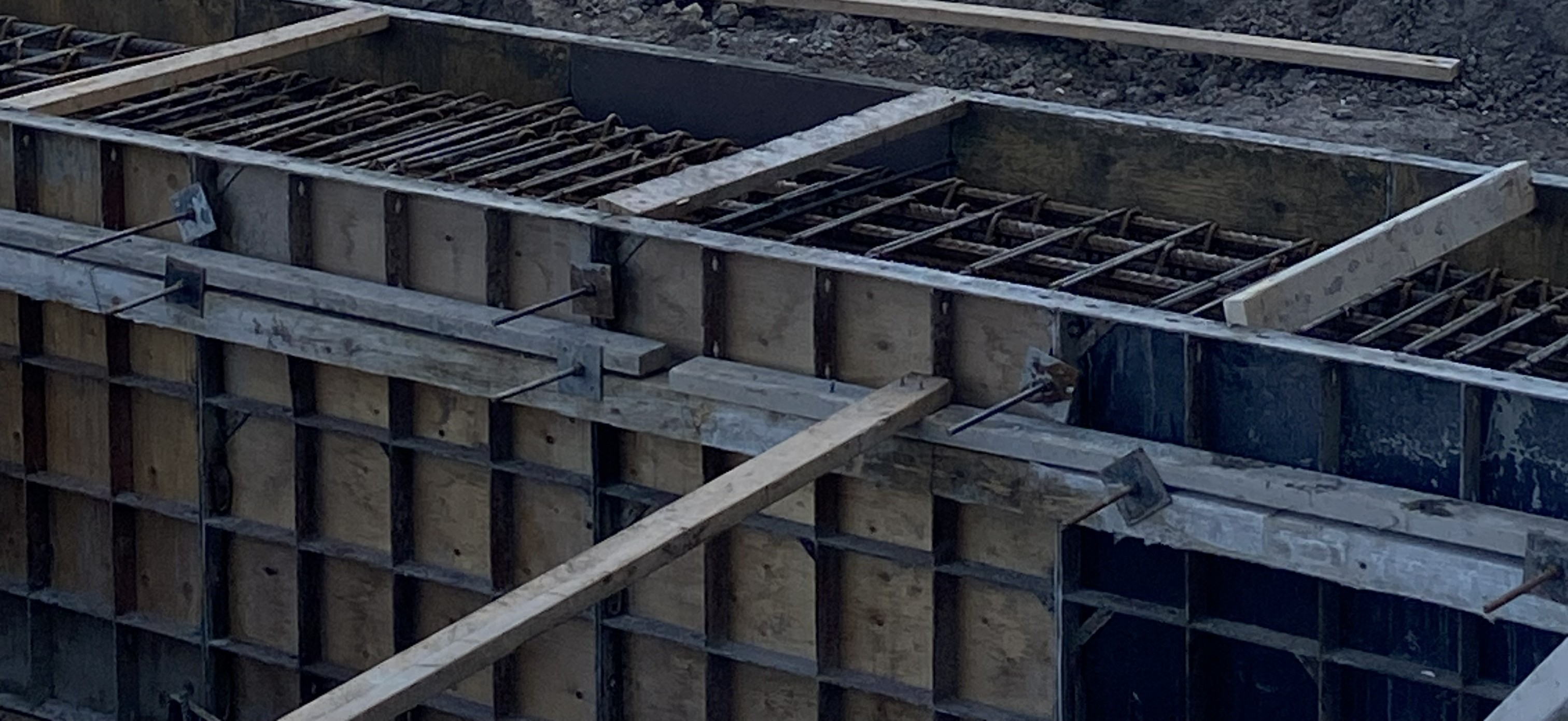 Construction formwork and site operations